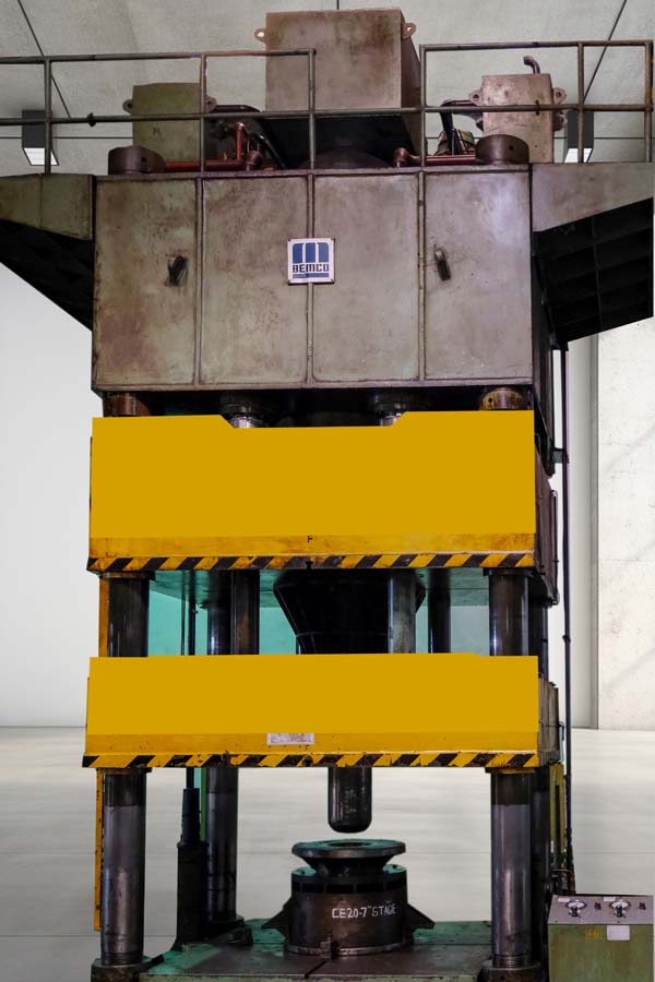 1000 TON HYDRAULIC PRESS